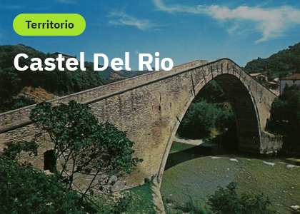 Castel del Rio is the sixth municipality crossed by the Santerno cycle route
